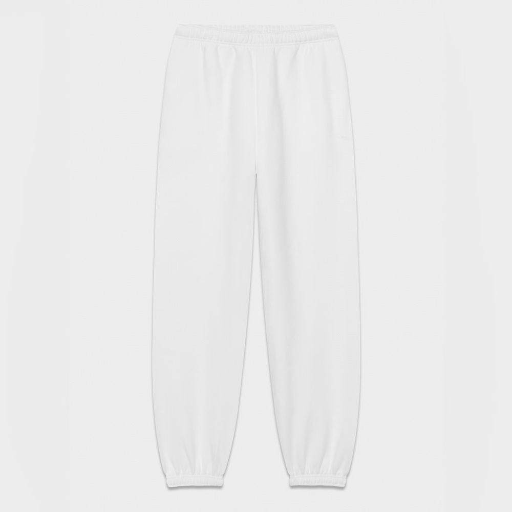 Tna Aritzia White Mega Sweatfleece Sweatpants